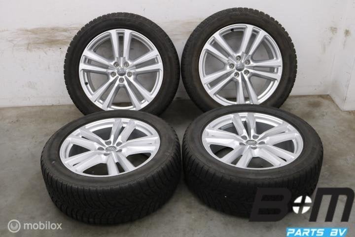 WINTER! ORIGINEEL! 20 inch velgen Audi Q7 4M! 4M0601025G, Gebruikt, 255 mm, Banden en Velgen