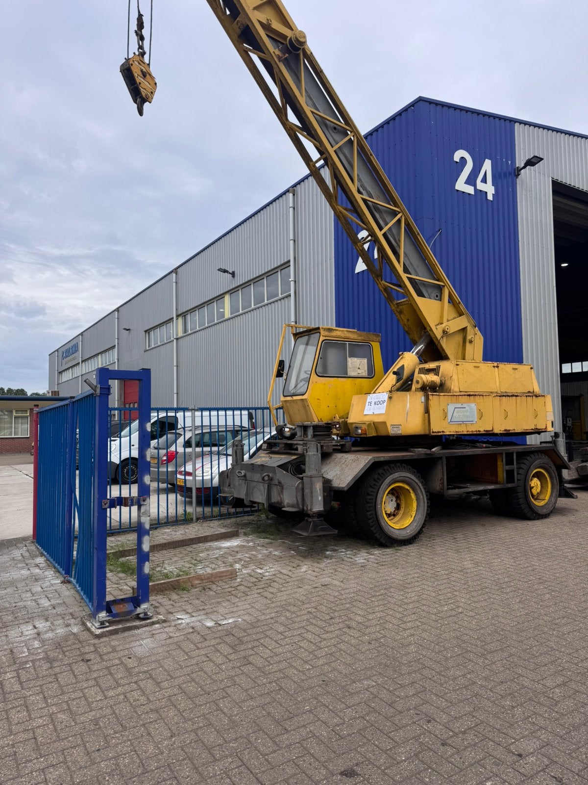 Mobiele Hydraulische kraan Opknapper!, Doe-het-zelf en Verbouw, Gereedschap | Machine-onderdelen en Toebehoren, Gebruikt, Ophalen