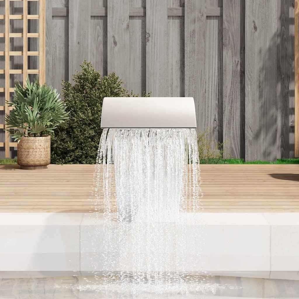 Waterval zwembadfontein fontein 45x30x60 RVS GRATIS BEZORGD!, Verzenden, Overige typen, Nieuw, Nvt