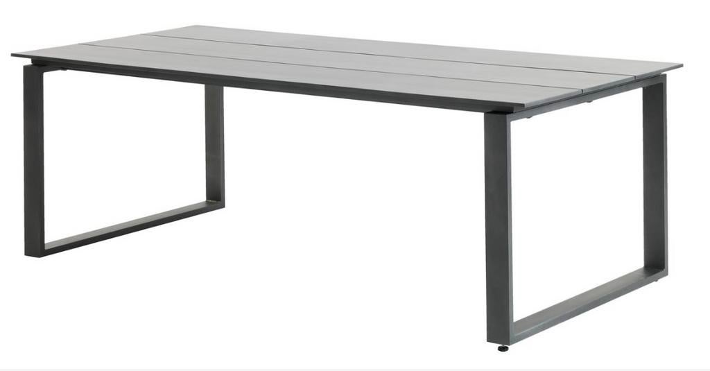 Kopervik tuintafel Jysk 215x100, Gebruikt, 75 cm of meer, 200 cm of meer, Ophalen of Verzenden