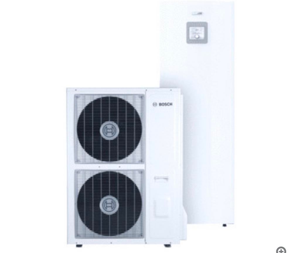 Bosch 3400i 12 kw tower warmtepomp nieuw in doos, Ophalen, 3 snelheden of meer, Zo goed als nieuw, 100 m³ of groter