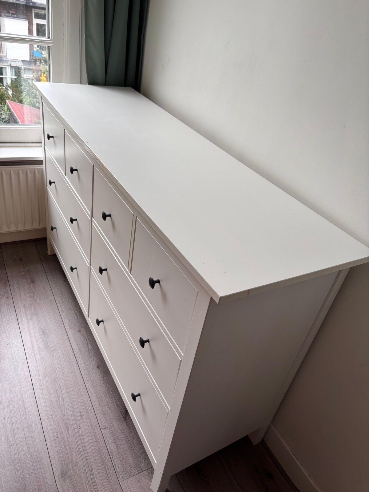 IKEA Hemnes Kast - Ophalen 17-18 oktober, Ophalen, Gebruikt, 100 tot 150 cm, Met lade(s)