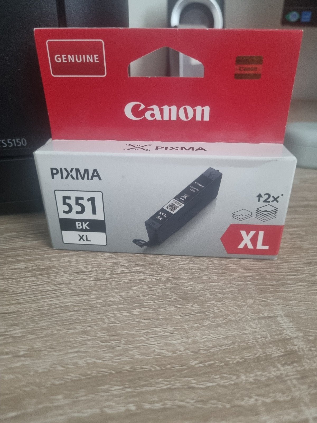 Canon Pixma 551 BK XL Inktcartridge - Zwart, Computers en Software, Printerbenodigdheden, Ophalen, Nieuw, Cartridge, Canon