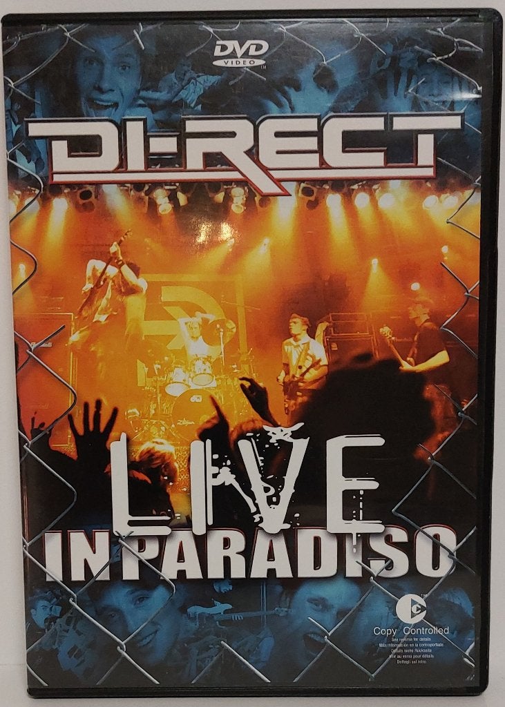 DVD Di-Rrect - Live in Paradiso 2003, Alle leeftijden, Ophalen of Verzenden, Zo goed als nieuw, Concert