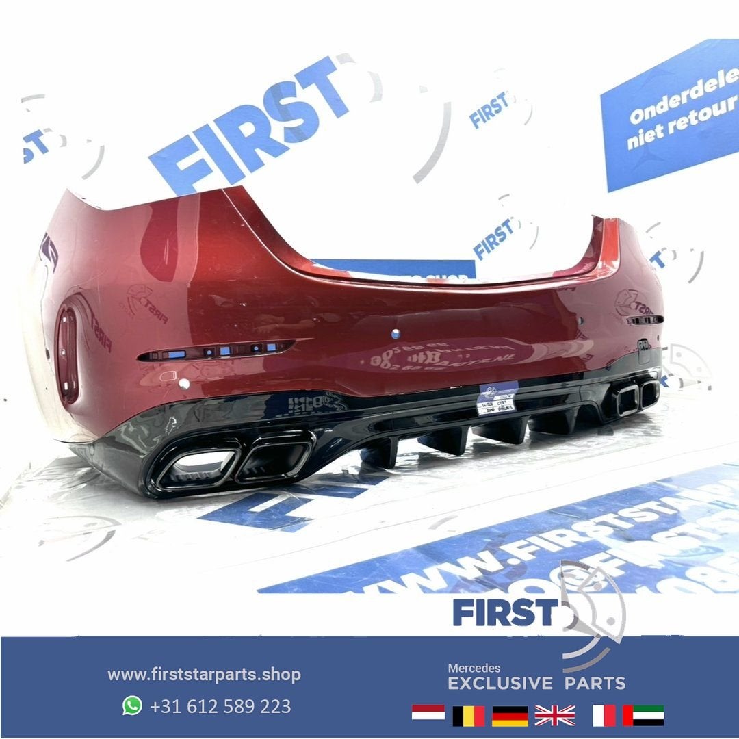 W206 C63 AMG BUMPER + DIFFUSER A2068850703 C63s ACHTERBUMPER, Auto-onderdelen, Carrosserie en Plaatwerk, Gebruikt, -, Ophalen of Verzenden