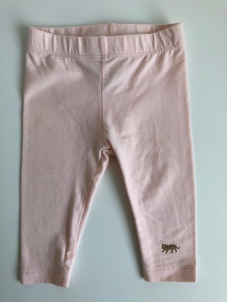 Zalmroze legging Feetje maat 68, Ophalen of Verzenden, Zo goed als nieuw, Meisje, Broekje