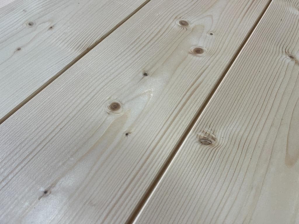 Vuren planken, vloerdelen 17x185mm, 2m50 lang, €15,50 per m2, Doe-het-zelf en Verbouw, Minder dan 25 mm, Nieuw, Ophalen of Verzenden