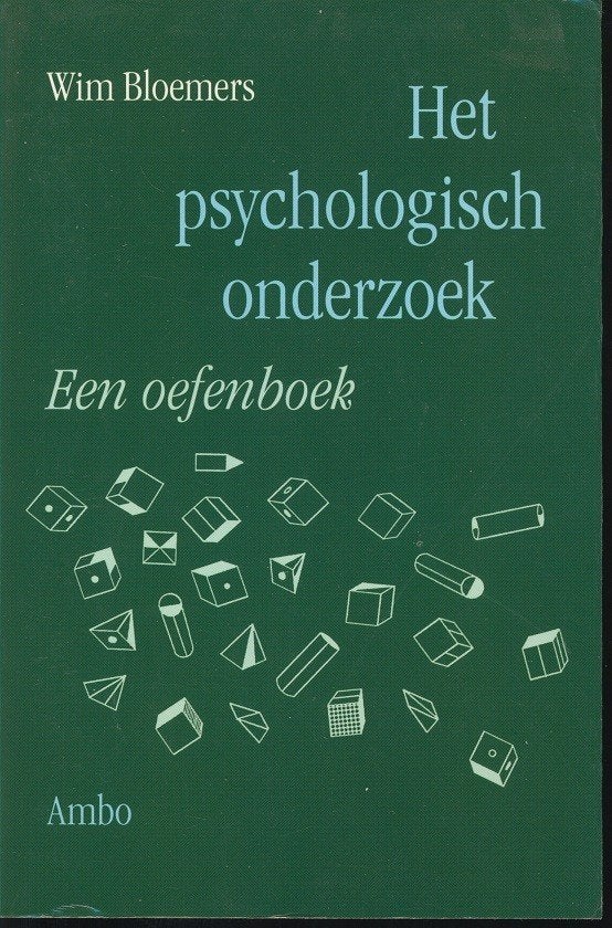 Het psychologisch onderzoek; Wim Bloemers; 1995, Ophalen of Verzenden, Zo goed als nieuw