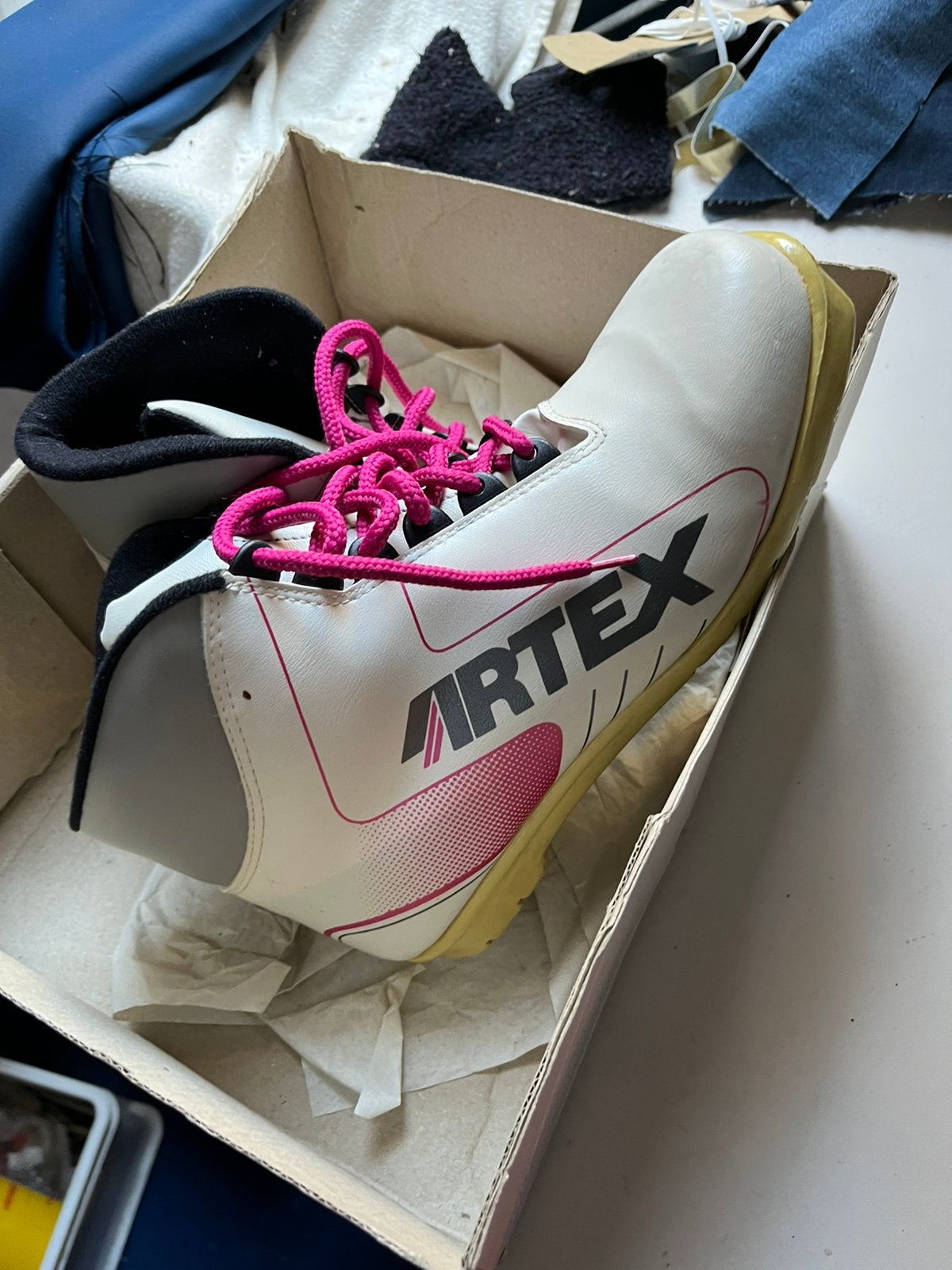 Dames Langlauf schoenen en pak, Ophalen, Zo goed als nieuw, Maat 42/44 (L), Pak