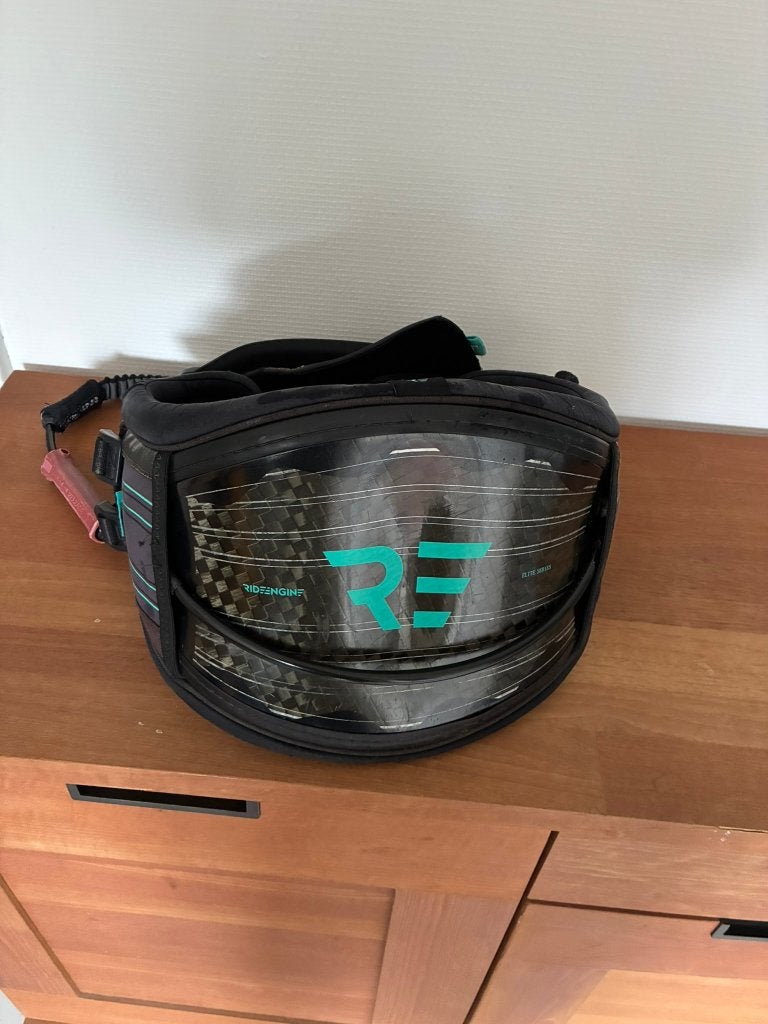 Ride Engine Carbon Elite trapeze met Mystic Stealth bar, Watersport en Boten, Kitesurfen, Ophalen, Gebruikt, Trapeze, Geen board