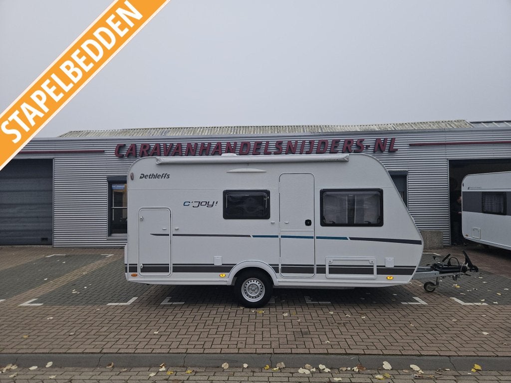 Dethleffs C'Joy 410 LK Nieuwe Staat!!, Schokbreker, Bedrijf, Treinzit, 750 - 1000 kg