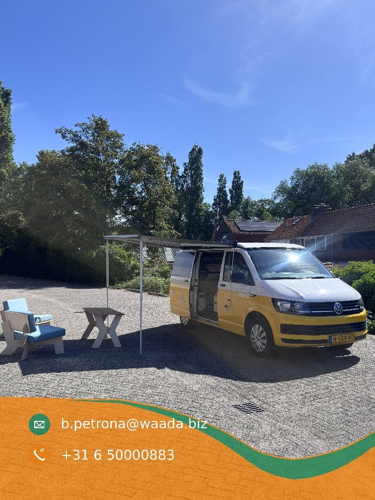 VOLKSWAGEN T6 VENTJE CAMPER, Auto's, Volkswagen, Voorwielaandrijving, 255 €/maand, Overige kleuren, Particulier