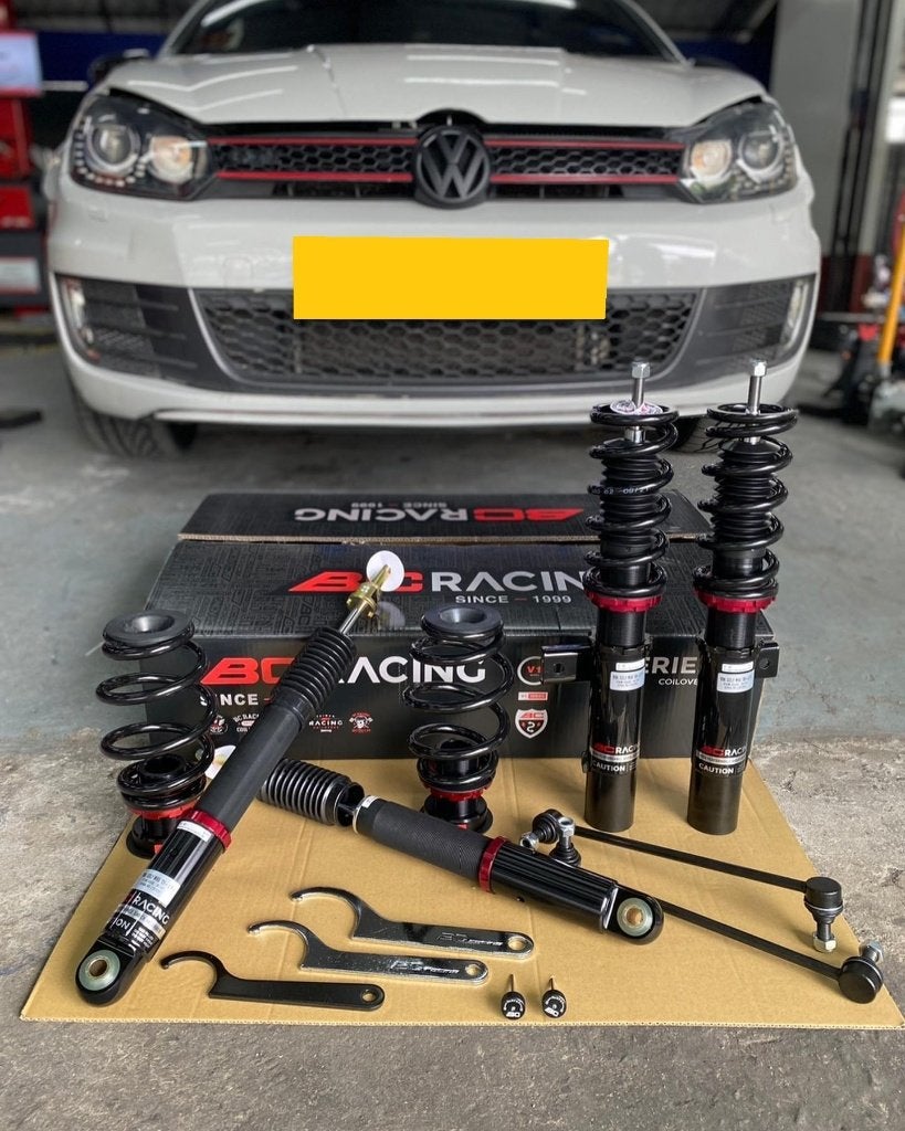 BC Racing V1-VM serie schroefset - Volkswagen Golf 6 08-13, Ophalen of Verzenden