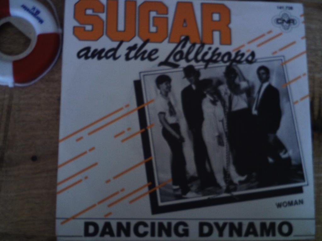 sugar /l ollipops - dancing dynamo 25mei, Cd's en Dvd's, 7 inch, Ophalen of Verzenden, Pop, Single