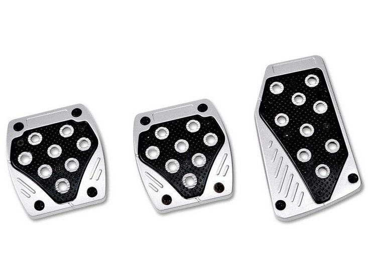 universeel sport pedalenset in Zwart/zilver, Ophalen of Verzenden