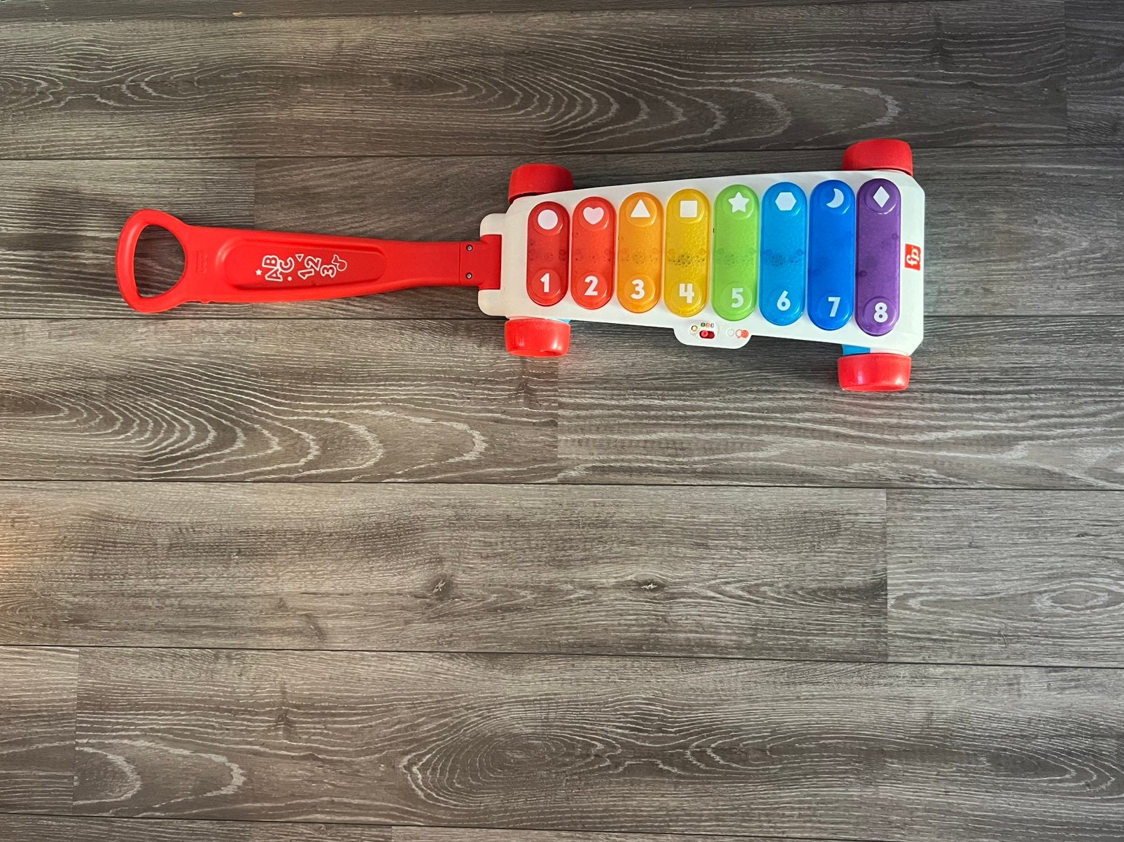 Fischer price -  Xylophone met licht en geluid, Ophalen of Verzenden, Zo goed als nieuw, Met licht