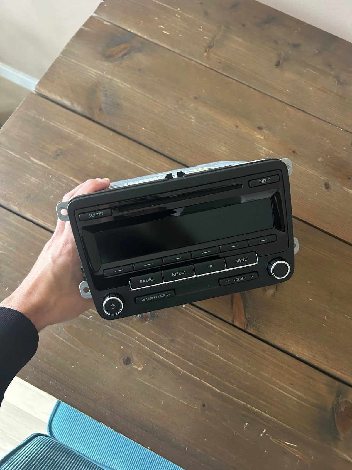 Originele VW RCD 310 Autoradio | Polo Golf Touran, Ophalen of Verzenden, Gebruikt