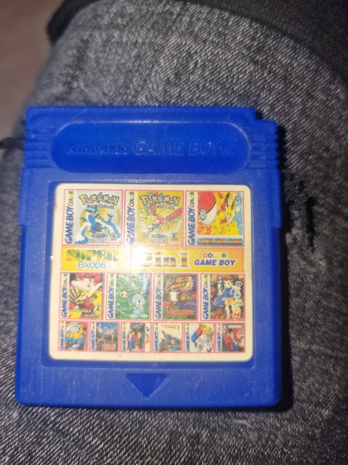 Super 92 in 1 Game Boy Color cartridge - Pokémon games, Spelcomputers en Games, Games | Nintendo Game Boy, Gebruikt, 1 speler