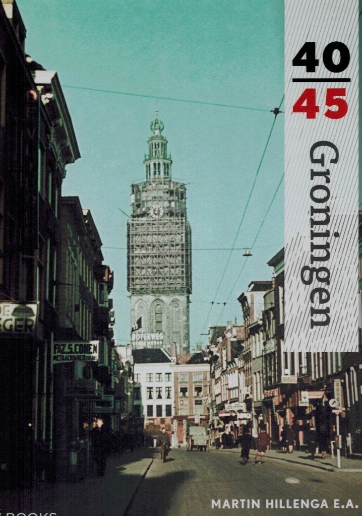 Groningen 40-45 boek provincie Groningen in oorlogstijd., Ophalen of Verzenden, Zo goed als nieuw, Wbooks
