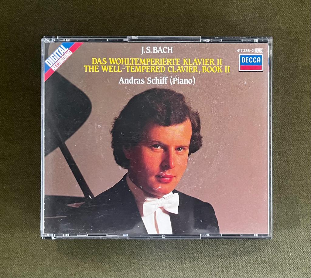 Bach: Wohltemperierte Klavier book 2 - Andras Schiff, Boxset, Ophalen of Verzenden, Barok, Kamermuziek