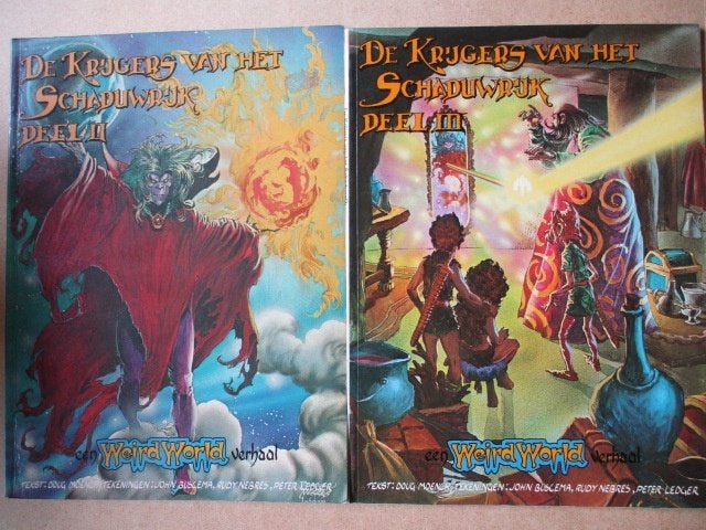 adv11319 krijgers van het schaduwrijk, Eén stripboek, Ophalen, Gelezen