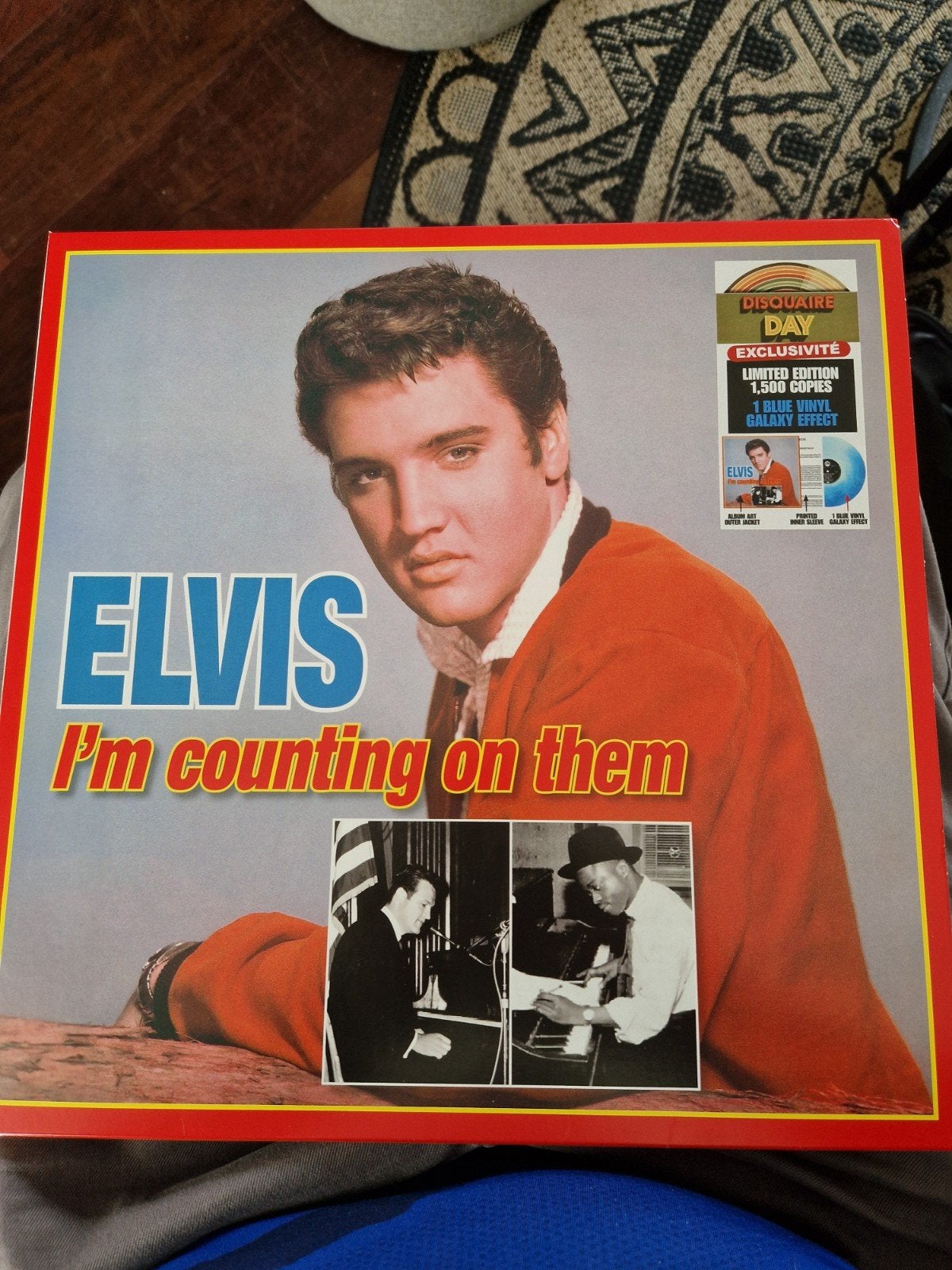 Lp elvis im counting on them, Ophalen of Verzenden, 12 inch