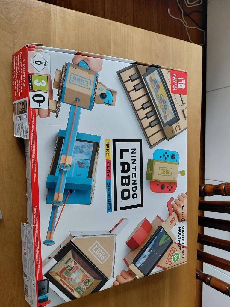 Nintendo Switch Labo kits 1 en 4, Ophalen, Gebruikt, 1 speler, Racen en Vliegen