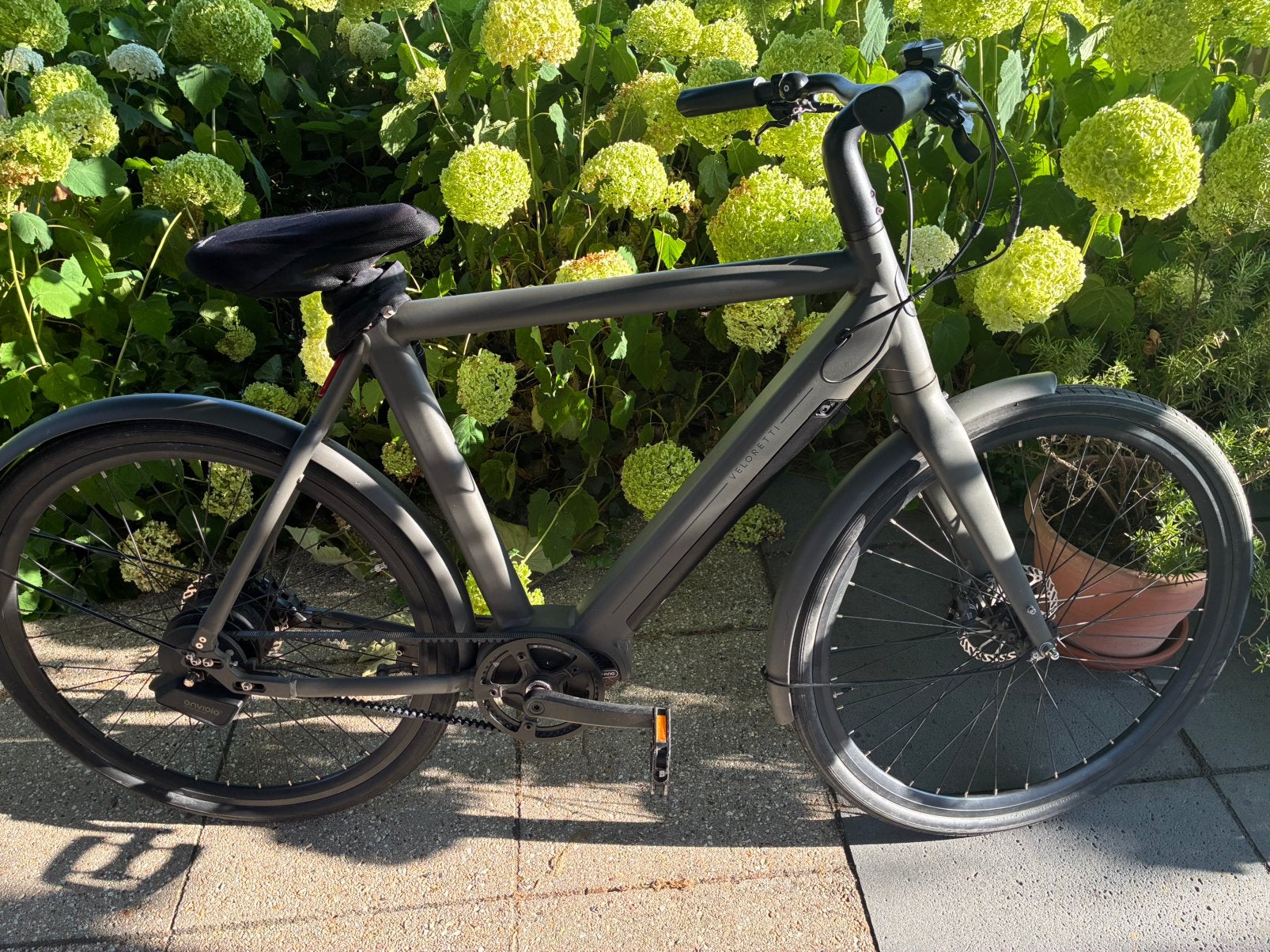 Veloretti Ace Pro Graphite zgan, Fietsen en Brommers, Elektrische fietsen, 59 cm of meer, Ophalen of Verzenden, Zo goed als nieuw
