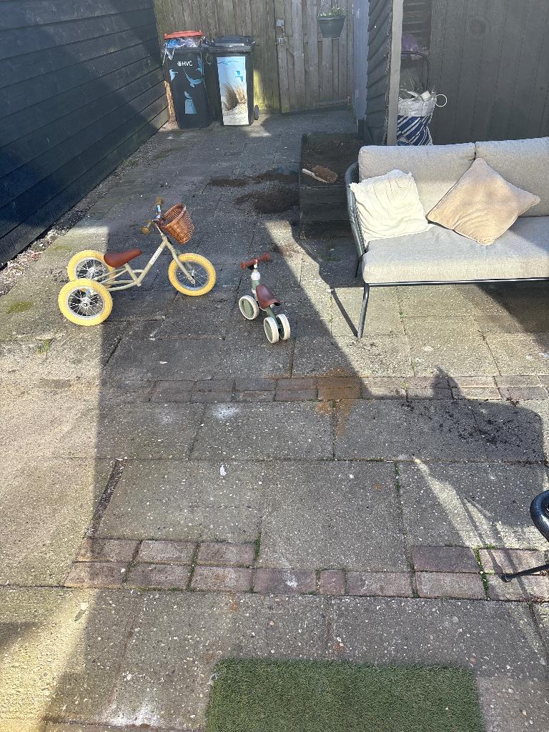 Buitentegels gratis, Ophalen, Gebruikt, Klinkers, 10 m² of meer