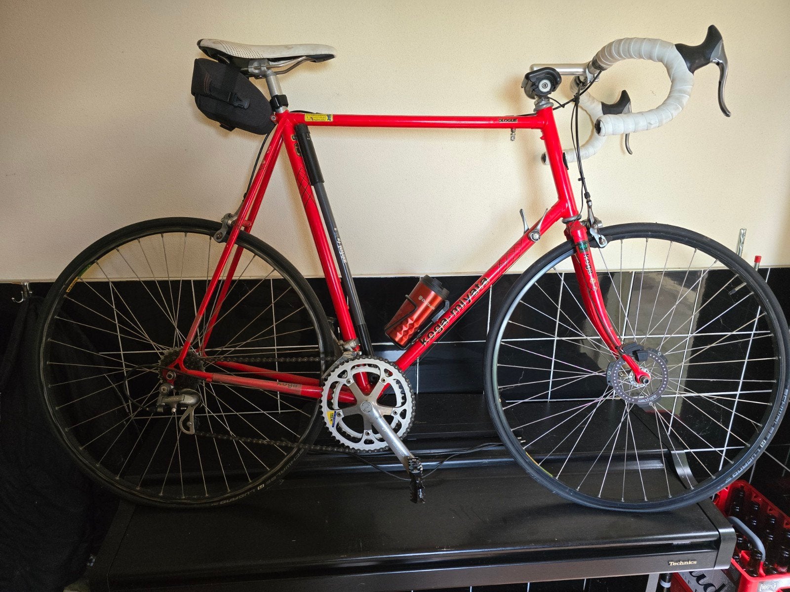 Koga Miyata racefiets - Rood - OLOGUE - Shimano Exage 500EX, Fietsen en Brommers, Ophalen, Gebruikt, Koga Miyata, 10 tot 15 versnellingen