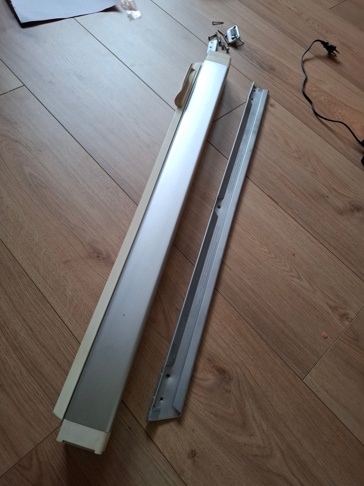 Lascal KiddyGuard Avant Oprolhekje - Zilver, Kinderen en Baby's, Traphekjes, Ophalen, Gebruikt, Oprolhekje, 115 cm of meer