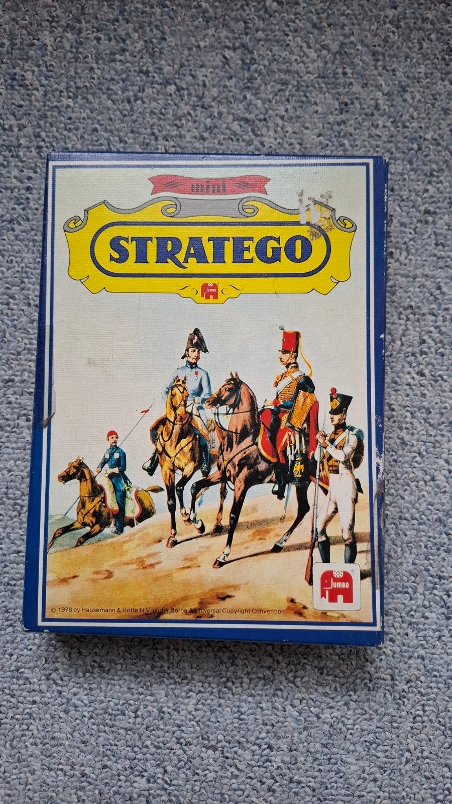 mini stratego (jumbo) vintage, Ophalen of Verzenden, Gebruikt