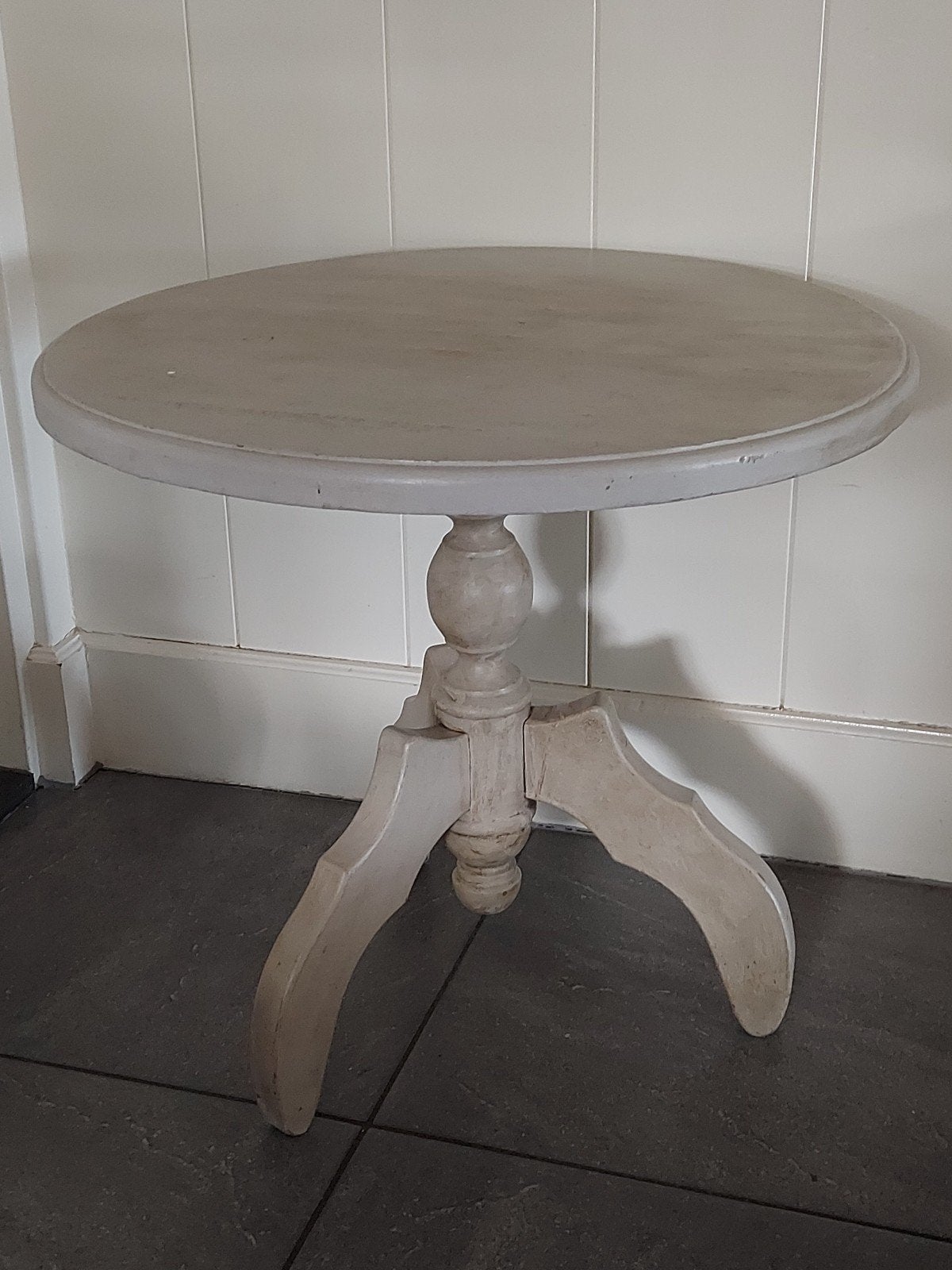Bijzettafeltje wijntafeltje rond tafeltje salontafel, Ophalen, Zo goed als nieuw, Rond, 45 tot 60 cm