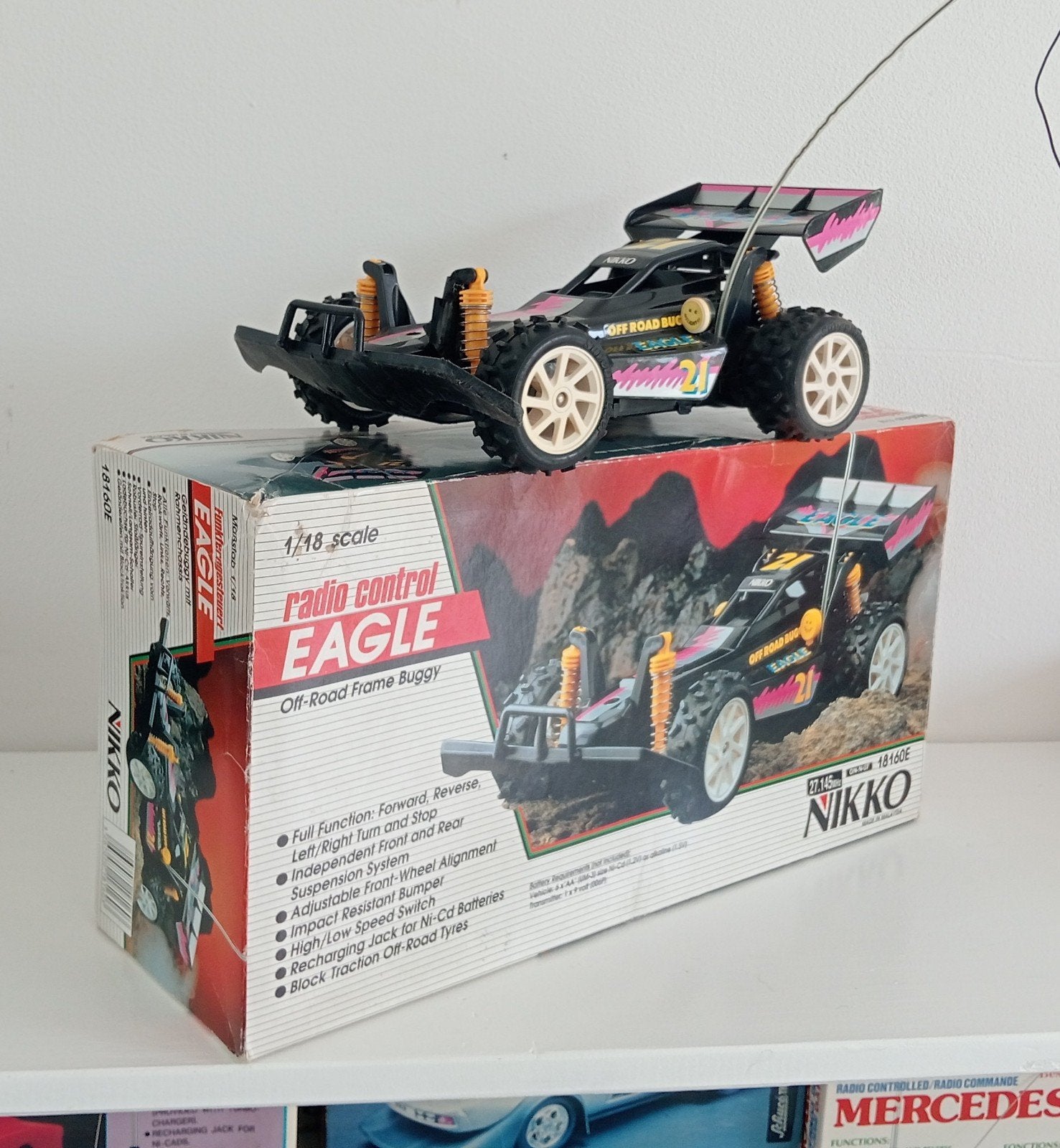 Vintage RC Nikko Eagle scale 1:18, Ophalen of Verzenden, Overige schalen, Onderdeel