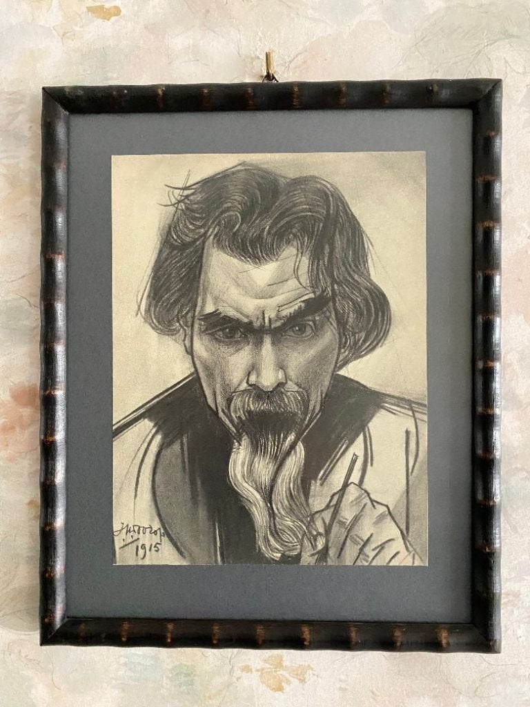 Oude  Prent   Jan  Toorop  .   1915, Antiek en Kunst, Kunst | Litho's en Zeefdrukken, Ophalen of Verzenden
