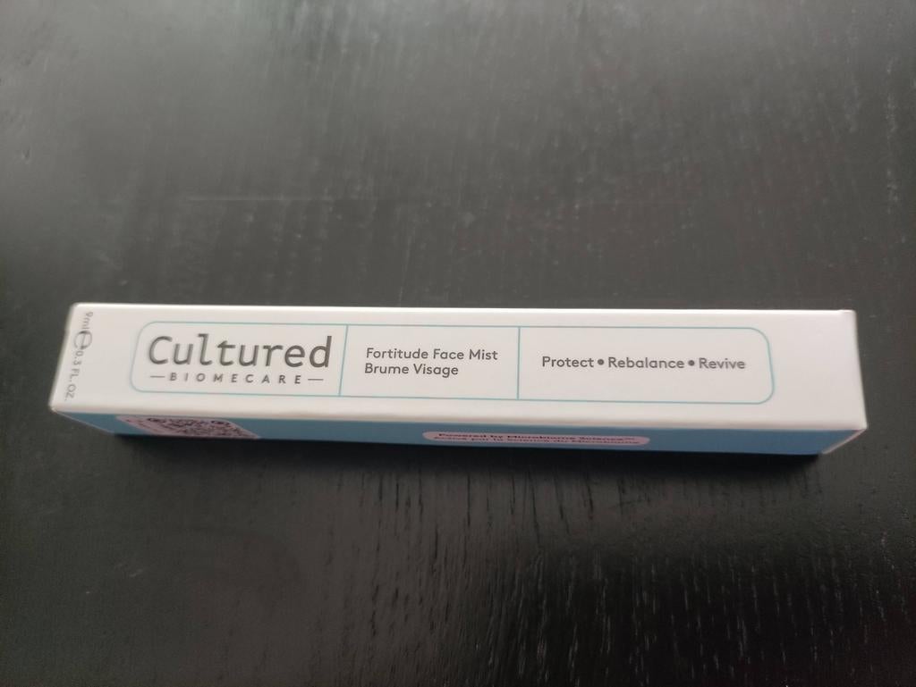CULTURED fortitude face mist NIEUW travel size face mist, Ophalen of Verzenden, Nieuw, Gehele gezicht, Verzorging
