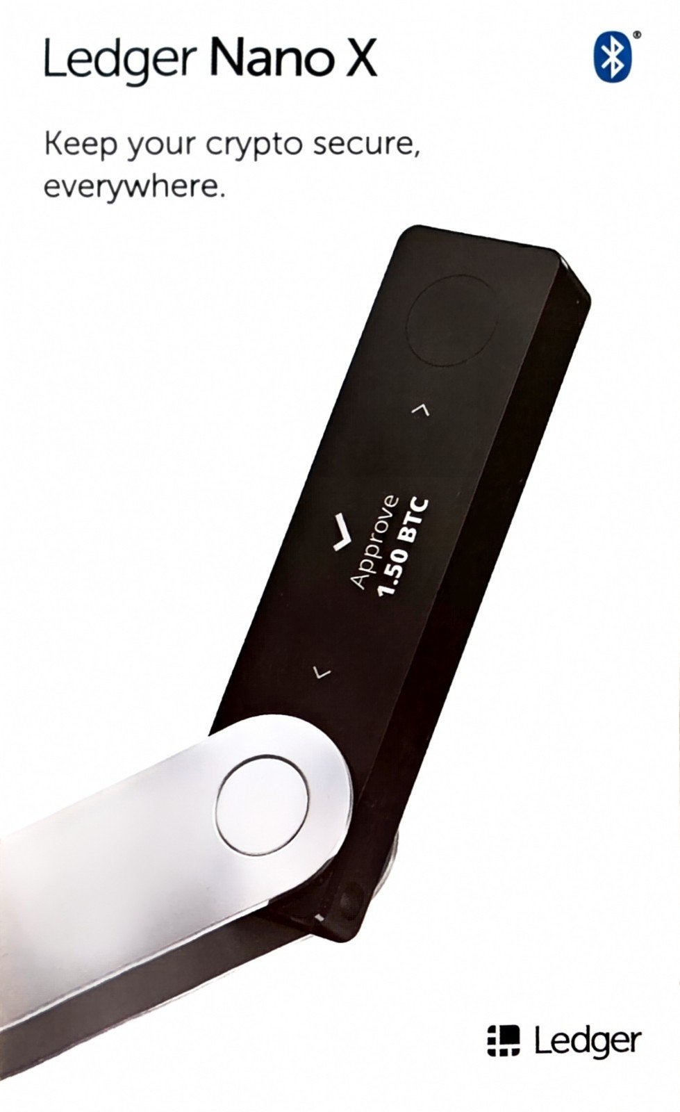 Ledger Nano X - Veilige Hardware Wallet voor Crypto, Computers en Software, Ophalen of Verzenden, Zo goed als nieuw