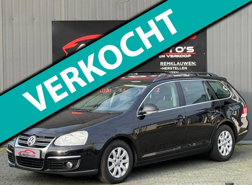 Volkswagen Golf Variant 1.4 TSI Trendline, Auto's, Voorwielaandrijving, Stof, Gebruikt, Zwart