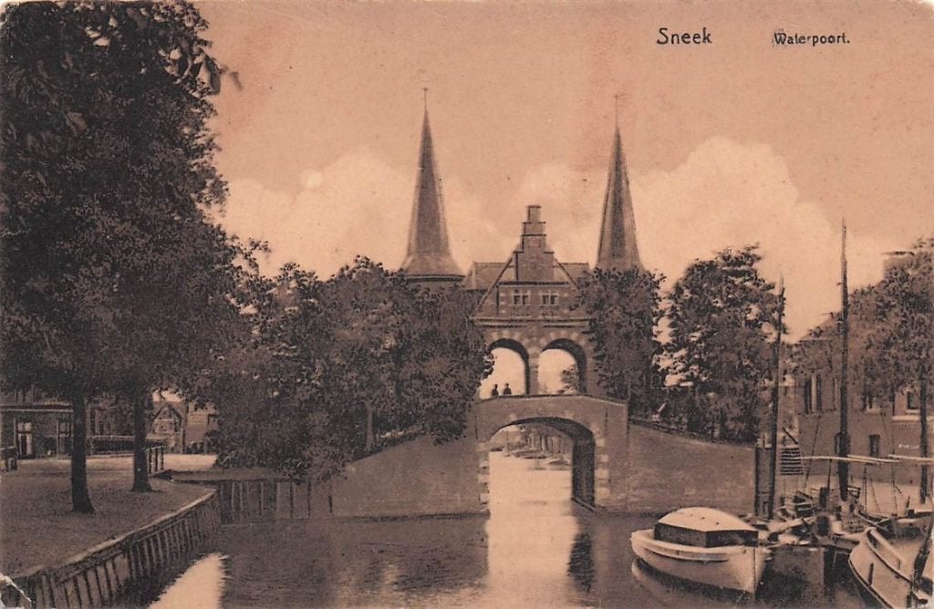 703-397-009 Sneek Waterpoort, Verzenden, Voor 1920, Friesland