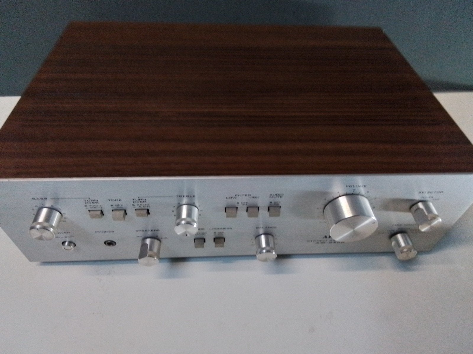 Akai AM-2400 Stereo Versterker - Vintage Audio, Audio, Tv en Foto, Versterkers en Receivers, Overige merken, Gebruikt, Ophalen of Verzenden