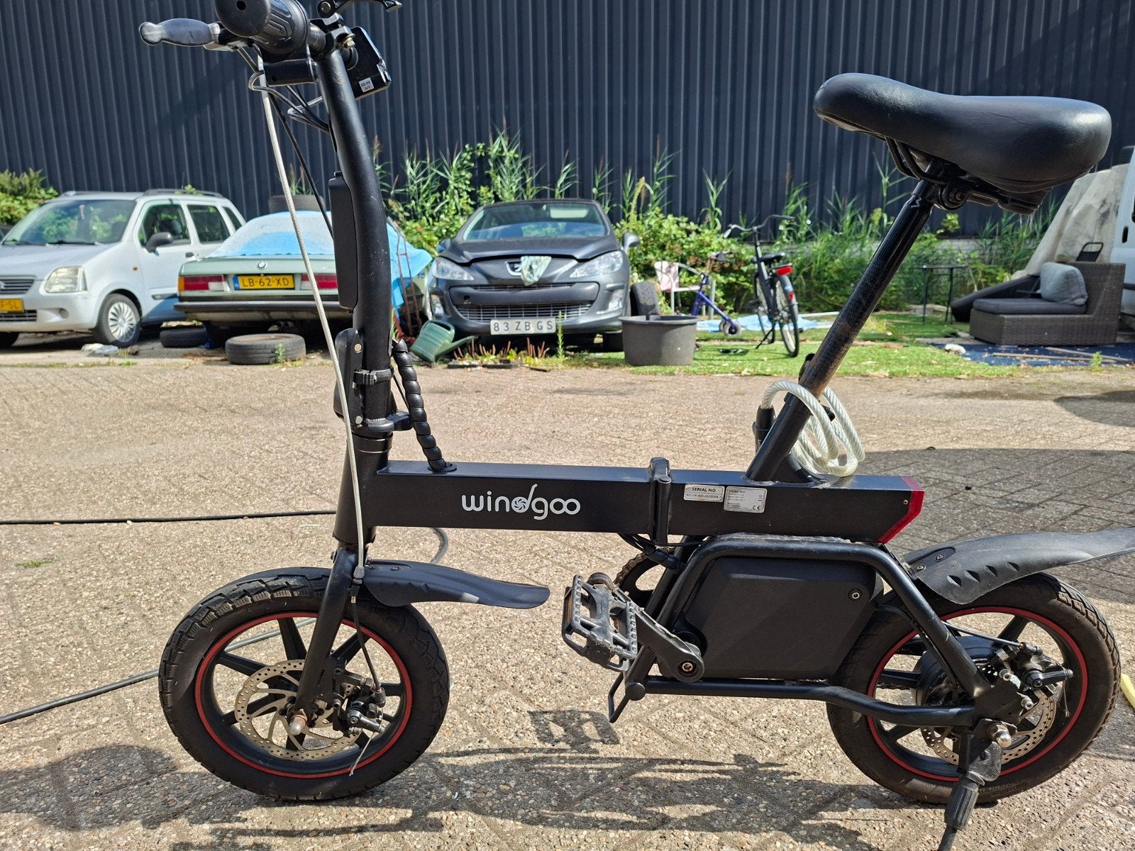 Windgoo  b 20 opvouwbare elektrische fiets, Overige merken, Gebruikt, Ophalen of Verzenden, Minder dan 47 cm