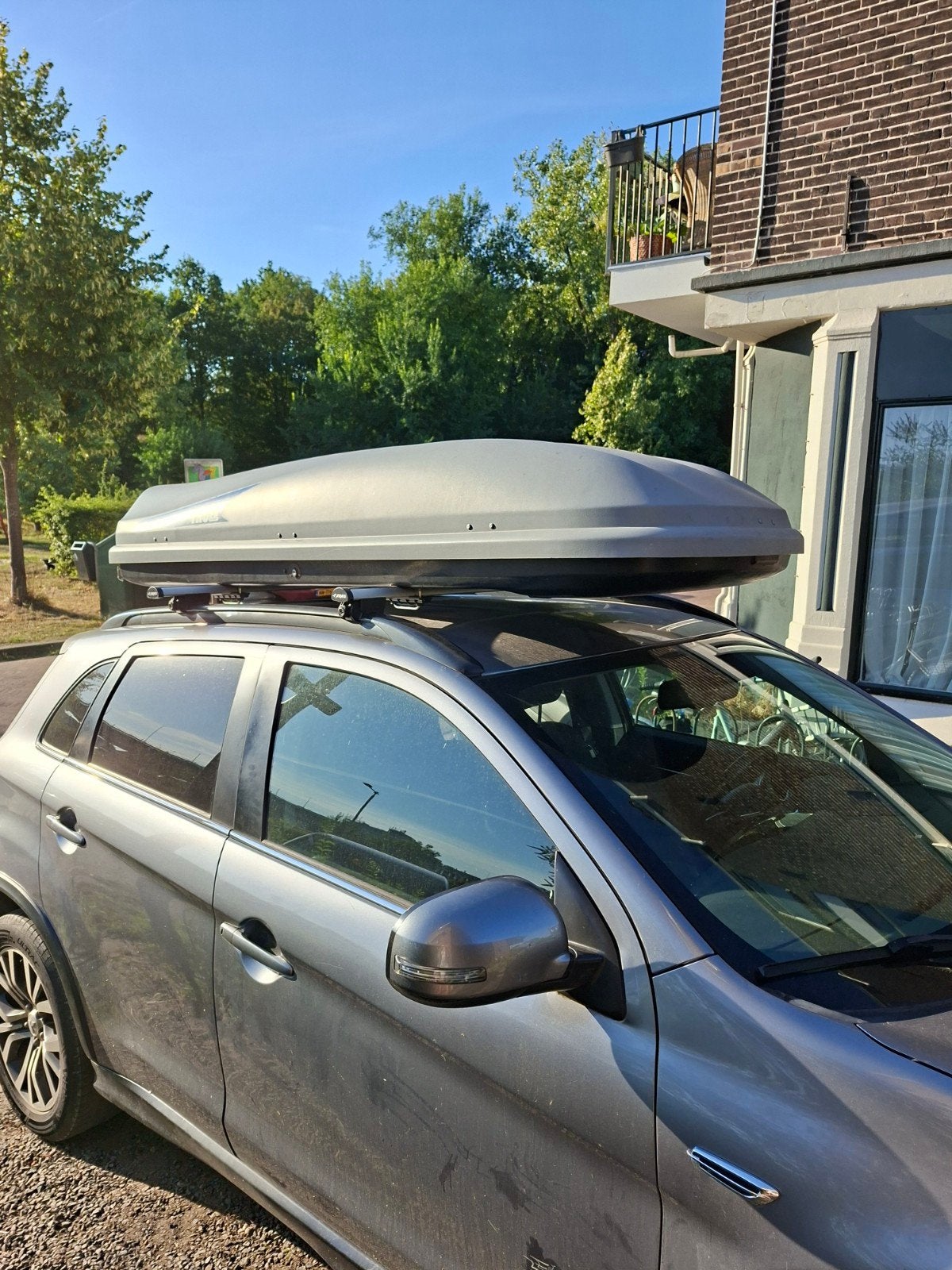 Thule Evolution 700 dakkoffer (excl dragers), Auto diversen, Dakkoffers, Ophalen, Gebruikt