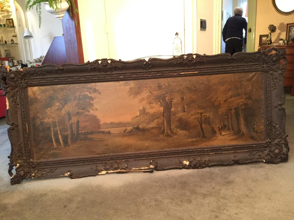 Raaphorst Schilderij, Ophalen