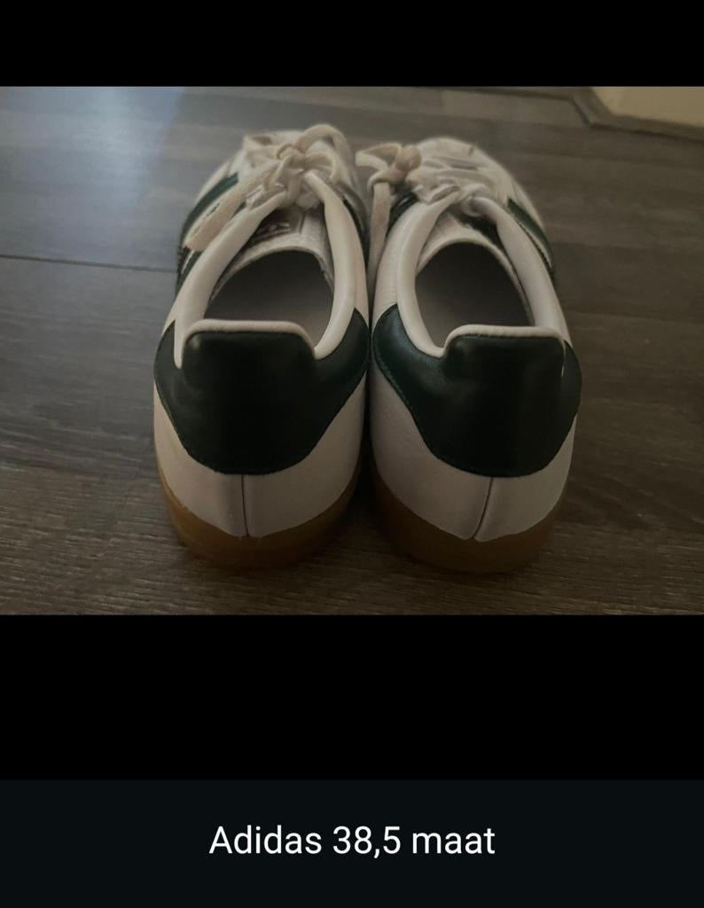 Adidas Gazelle sneakers maat 38.5, Kleding | Dames, Ophalen, Adidas, Wit, Sneakers of Gympen
