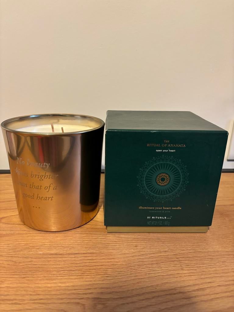 Rituals Anahata Geurkaars - Zeldzaam & Nieuw (600 gram), Overige materialen, Wit, Nieuw, Ophalen of Verzenden