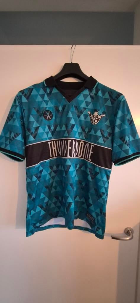 Thunderdome extreme audio soccershit maat L, Kleding | Heren, T-shirts, Ophalen of Verzenden, Nieuw, Maat 52/54 (L), Zwart