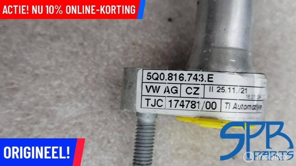 VW GOLF 7 7.5 GTI R 2.0 TSI Aircoleiding 5Q0816743E AUDI S3, Volkswagen, Nieuw, Ophalen of Verzenden, Volkswagen