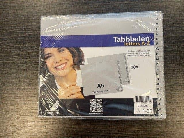 Tabbladen ABC, Diversen, Schrijfwaren, Ophalen of Verzenden, Nieuw