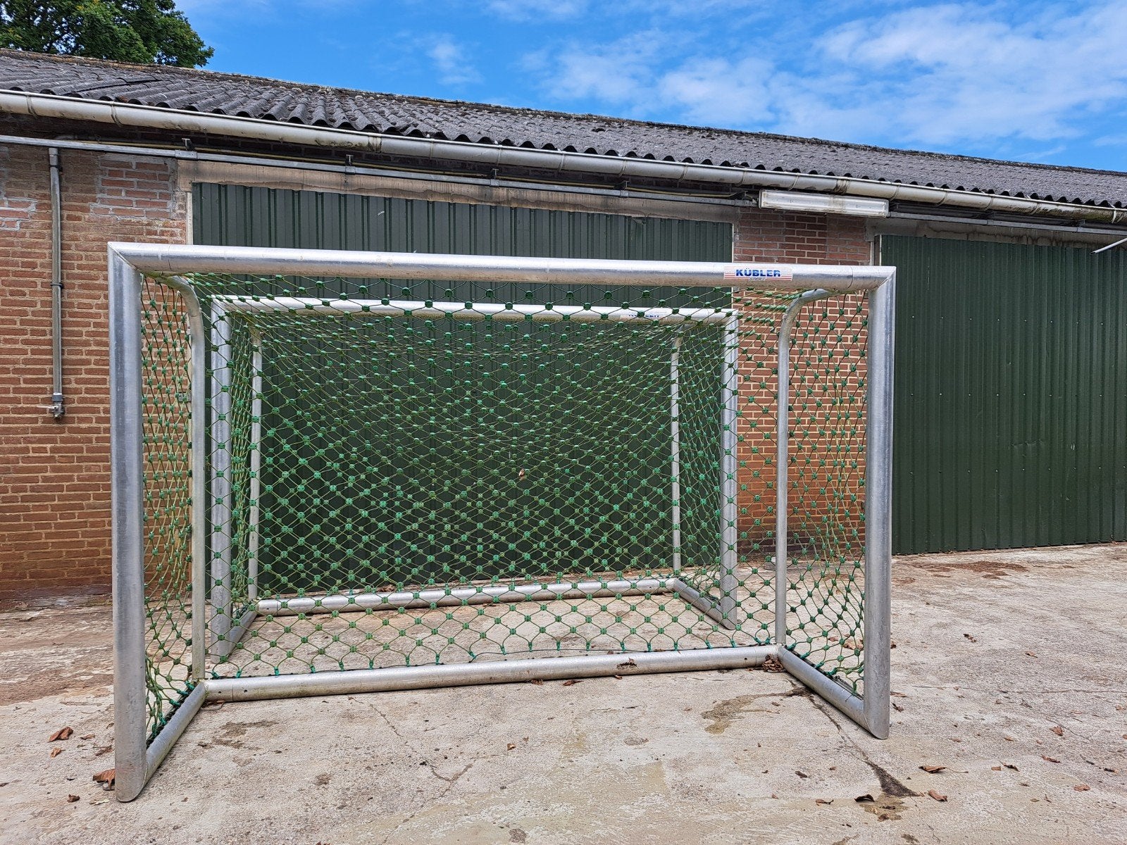 2 Kubler Sport voetbalgoals - 2m hoog, 3.22m breed, Maat XL, Ophalen, Overige typen