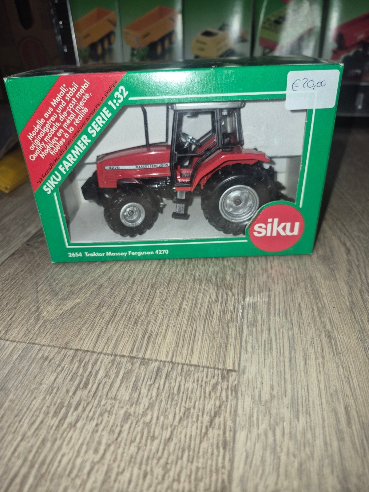 Siku Farmer Serie 1:32 Massey Ferguson 4270 Tractor, Info@siku.de, SIKU, Tractor of Landbouw, Nieuw